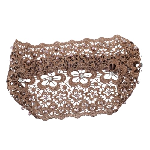LOORGVEL Breites Rutschfestes Spitzen haarband mit Künstlichen Perlen Verstellbar Dekoratives Vintage haarschmuck für Damen Geeignet als Modisches Accessoire für Hochzeit und Alltag LOORGVEL Breites Rutschfestes Spitzen haarband mit Künstlichen Perlen Verstellbar Dekoratives Vintage haarschmuck für Damen Geeignet als Modisches Accessoire für Hochzeit und Alltag von LOORGVEL