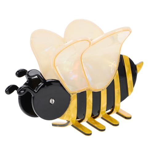 LOORGVEL Cartoon Bienen Haarklammer Damen Haarclip für Dickes Haar Sicherer Vielseitig für Zöpfe und Dutts Leicht und Schonend Niedliches Design für Alltag und Halloween von LOORGVEL