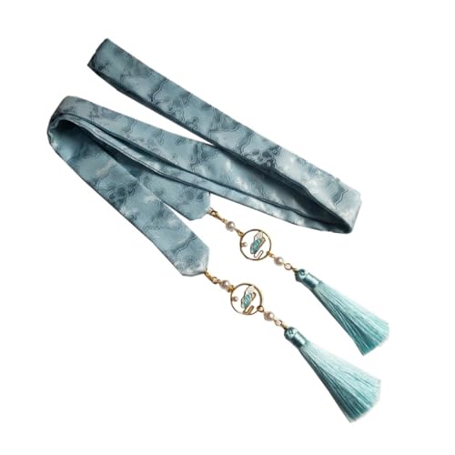 LOORGVEL Chinesisches Stil Haargummi mit Tassel Langlebiges Ponytail Band Modisches Haar Accessoire für Damen und Mädchen Rutschfestes Haarschmuck für Alltag Cosplay und Partys von LOORGVEL