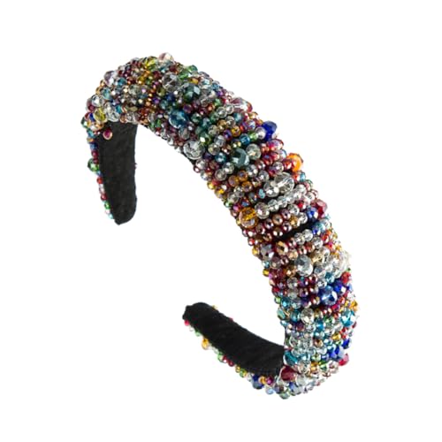 LOORGVEL Damen Haaraccessoire Stirnband Handgefertigt Modisch für Party Hochzeit Geeignet Stilvolles Haarschmuck Kopfband von LOORGVEL