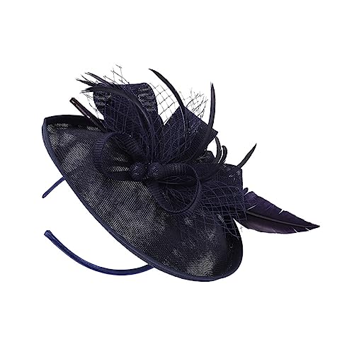 LOORGVEL Damen Haarschmuck mit Schleier und Blumen Einzigartiges Haarband für Partys und Festlichkeiten Schwarz LOORGVEL Damen Haarschmuck mit Schleier und Blumen Einzigartiges Haarband für Partys und Festlichkeiten Schwarz von LOORGVEL