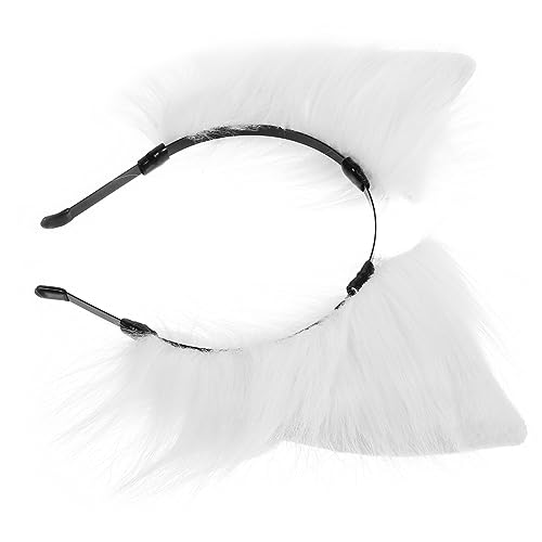 LOORGVEL Dekoratives Haarband Mit Flauschigen Tierohren Katzenohren-stirnband Für Cosplay Partys Und Festlichkeiten Bequemes Und Langlebiges Accessoire Für Damen von LOORGVEL