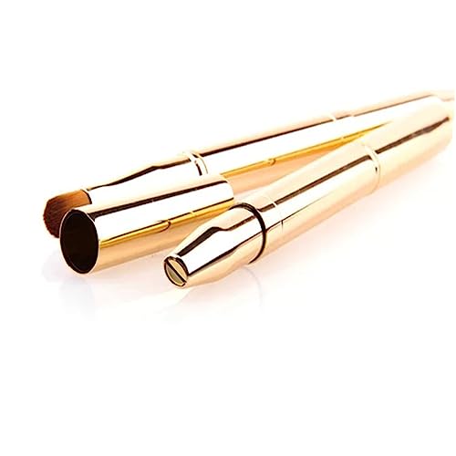 LOORGVEL Doppelseitiger Lippenpinsel Mit Einziehbarem Design Make-up-borsten Für Präzise Anwendung Kosmetik-tool Für Frauen Und Mädchen Goldfarben LOORGVEL Doppelseitiger Lippenpinsel Mit Einziehbarem Design Make-up-borsten Für Präzise Anwendung Kosmetik-tool Für Frauen Und Mädchen Goldfarben von LOORGVEL