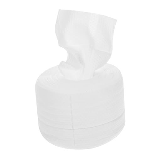 LOORGVEL Einweg Gesichtstuch 60 Stück Aus Reiner Baumwolle Fusselfrei Für Empfindliche Haut Gesichtsreinigungstuch Make up Entferner Hygienisch Und Praktisch von LOORGVEL