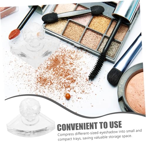 LOORGVEL Eyeshadow Pressing Seal Tool Rundes Lidschatten Reparaturwerkzeug Kompaktes Pulverpressgerät Für Lidschatten Blusher Highlight Multizweck Make up Zubehör von LOORGVEL