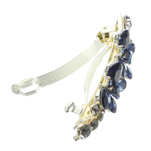 LOORGVEL Glitzernde Strass Haarspange für Damen Minimalistische Haarklammer mit Zuverlässigem Federmechanismus Geeignet für Verschiedene Haartypen und Längen für Einen Eleganten Look von LOORGVEL