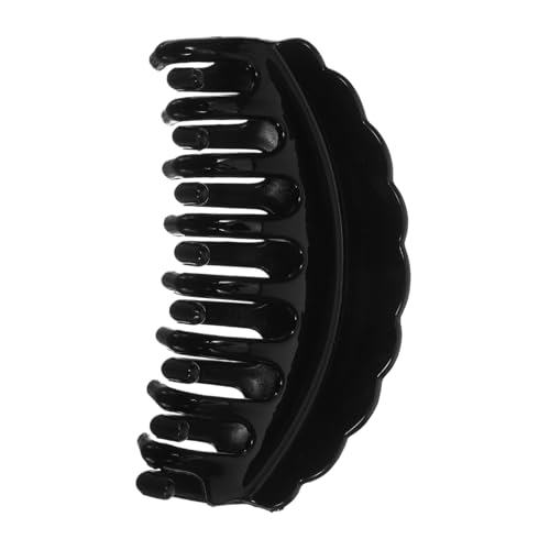 LOORGVEL Große Haarklammer für Dickes Haar Rutschfeste Haarkralle mit Einfachem Design Modischer Haarclip für Frauen und Mädchen Stabiler Haarhalter in Schwarz Vielseitig und Bequem für von LOORGVEL