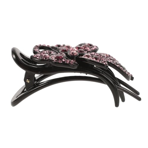 LOORGVEL Große Haarklammer Für Frauen Praktische Haarspange Für Dickes Haar Vintage Haarschmuck Mit Strasssteinen Rutschfest Und Vielseitig Einsetzbar Für Hochzeiten Und Alltag von LOORGVEL