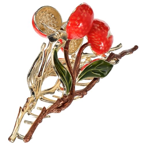 LOORGVEL Große Litschiklammer Rutschfeste Haarklammer Für Frauen Langlebig Und Stabil Stilvolles Haarzubehör Mit Einzigartigem Blattdesign Für Dickes Und Feines Haar von LOORGVEL