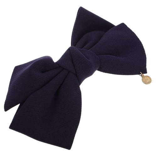 LOORGVEL Schmetterlings Haarspange mit Schleife Großer Pferdeschwanzclip für Damen Angenehm zu Tragen Federclip Vielseitig für Verschiedene Frisuren von LOORGVEL