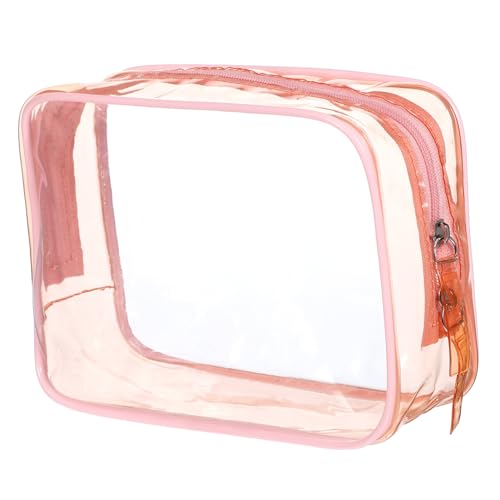 LOORGVEL Großes Make Up und Stifttasche Multifunktionale Kosmetiktasche mit Glattem Material und Farbenfrohem Design für Damen Arbeit und Praktische Aufbewahrung für Pinsel und von LOORGVEL