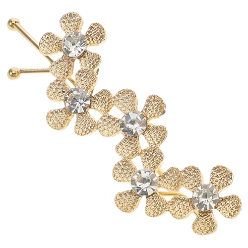 LOORGVEL Haarspange für Damen Haarschmuck Accessoire mit Strasssteinen für Hochzeiten Partys und Langlebiges Design Vielseitige Haarclips von LOORGVEL