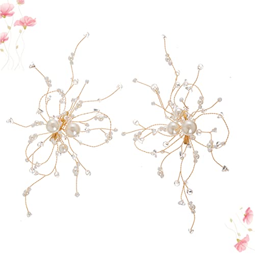 LOORGVEL Haarstyling Für Frauen Haarspange Haarschmuck Für Hochzeit Braut Kopfschmuck von LOORGVEL