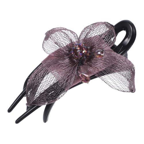 LOORGVEL Handgefertigte Kupfer draht Haarspange Damen Haarschmuck Eleganter Blumen clip für Dickes und Dünnes Haar Vielseitiger Haarschmuck für Alltag und Besondere Anlässe von LOORGVEL
