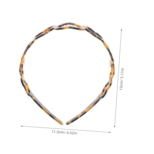 LOORGVEL Herz Haarband Damen Kopfband mit Französischem Hohlmuster Minimalistisches Haarschmuck accessoire in Modischem Farbton Robust und Vielseitig für Make up Styling Hochzeit und von LOORGVEL