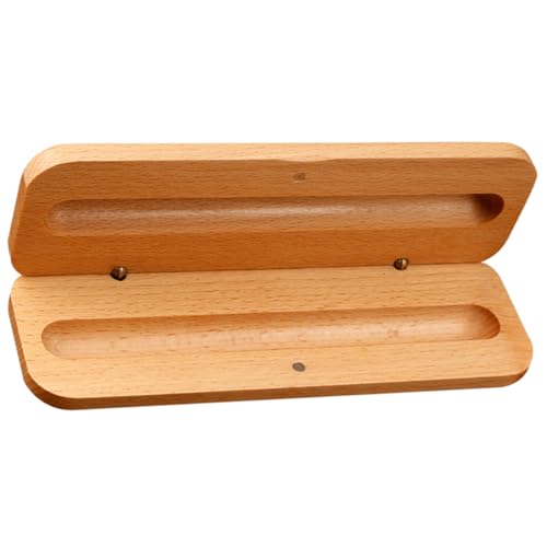 LOORGVEL Holzkasten Stifthalter Geschenkbox Einzelschreibgerät Organizer Tragbar Robust für Büro Schule Business Jubiläum Verpackung LOORGVEL Holzkasten Stifthalter Geschenkbox Einzelschreibgerät Organizer Tragbar Robust für Büro Schule Business Jubiläum Verpackung von LOORGVEL