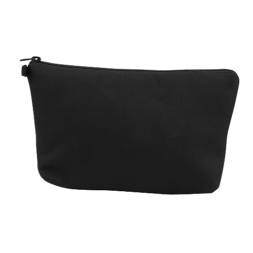 LOORGVEL Kosmetiktasche Damen Schwarz Makeup Organizer Tasche Leicht Polyester Reise Make up Beutel Multifunktional für Urlaub Business Gym Alltag von LOORGVEL