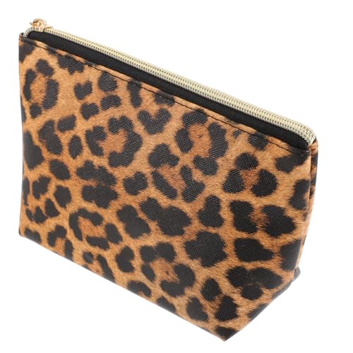 LOORGVEL Kosmetiktasche für Damen Leopard Große Multifunktionale Make Up für Toilettenartikel Aufbewahrungstasche für Reisen von LOORGVEL