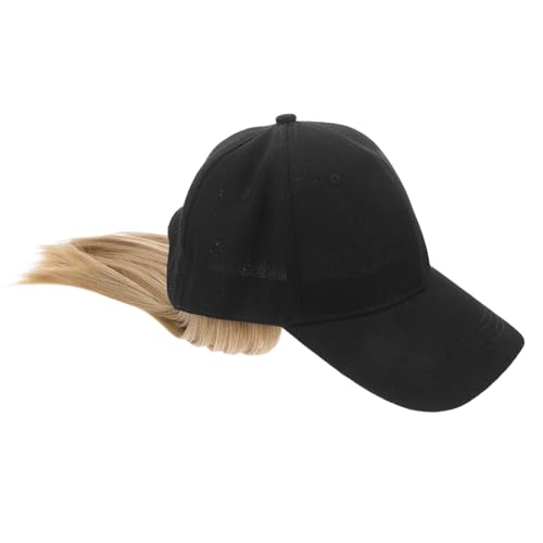 LOORGVEL Kurze Gerade Perückenmütze für Frauen Baseballkappe mit Hitzebeständigem Fasermaterial Modisches Einteiliges Design Langlebig Vielseitig Kombinierbar Ganzjährig Tragbar von LOORGVEL