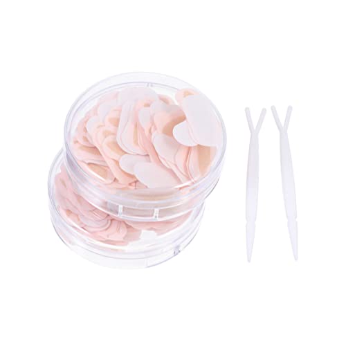 LOORGVEL Doppelseitige Augenlid Aufkleber Für Damen Natürliche Spitzen Netz Aufkleber Für Große Augen Praktische Lidfalten Tapes Kosmetik Zubehör Für Augenlider von LOORGVEL