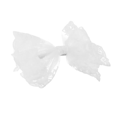 LOORGVEL Mädchen Haarspange Weißer Fairy Frühling Haarklammer Leicht Elegant Party Haarschmuck Für Frauen Mädchen von LOORGVEL