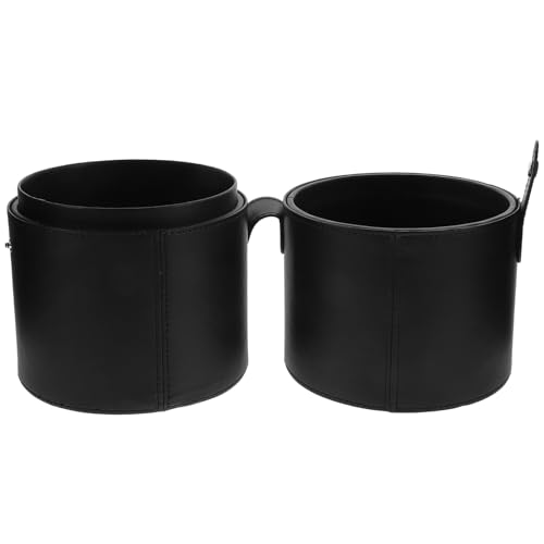 LOORGVEL Make up Pinselhalter mit Deckel Tragbarer Kosmetik Organizer Reise Make up Pinsel Aufbewahrung Staubdichter Pinselbecher Kompakter Schminkpinsel Behälter für Eyeliner und von LOORGVEL