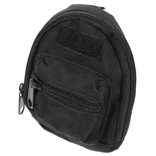 LOORGVEL Mini Geldbeutel in Rucksackform mit Karabiner Vielseitige Münzbörse und Kopfhörertasche Praktische Schlüsselanhänger Tasche für Damen für Outdoor Reisen und Alltag von LOORGVEL