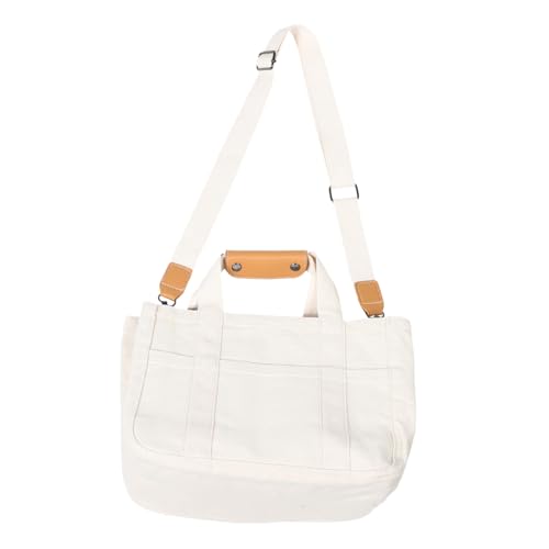 LOORGVEL Modische Große Canvas multifunktionstasche für Mütter Robuste Leicht zu Reinigende Muttertasche mit Viel Praktische Umhängetasche für Neue Mamas und Kinderwagen Geeignet von LOORGVEL