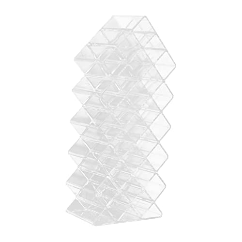 LOORGVEL Multi-grid-kosmetikregal Desktop-organizer Aus Acryl Für Make-up Und Kosmetika Platzsparend Im Schlafzimmer Oder Wohnzimmer Multi-grid-rack Für Lippenstifte Und Utensilien von LOORGVEL
