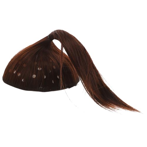 LOORGVEL Nahtloses Haarpolster für Damen mit Dünnerem Haar Synthetisches Volumen Haarteil für Hochsteckfrisuren Leicht Anzubringendes Volumengebendes Haarpad für Stilvolle Dutt Styles und von LOORGVEL