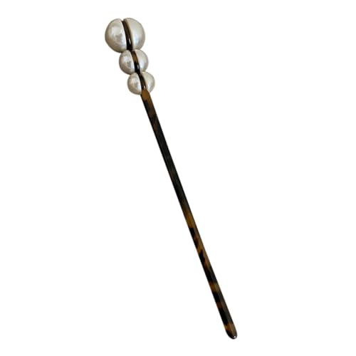 LOORGVEL Perlen Haarnadel Chinesischer Hanfu Haarstab Elegant Leichtes Haarschmuck Damen Vintage Stil für Party Hochzeit Alltag Braut Frisur von LOORGVEL