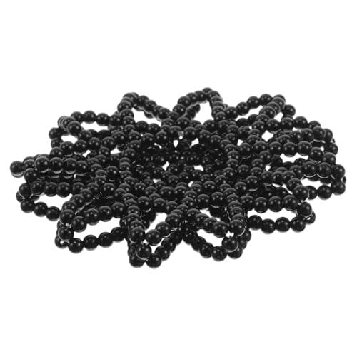 LOORGVEL Perlenbesetztes Elastisches Haarnetz für Dutt Handgehäkeltes Haarnetz mit Strasssteinen Flexibles Haarschmucknetz für Damen und Mädchen für Ballett Tanz und Eiskunstlauf von LOORGVEL