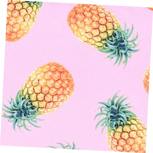 LOORGVEL Pineapple Print Kosmetiktasche Handliche Make Up Tasche Tragbar Leicht Outdoor Reise Kulturbeutel Damen Organizer für Kosmetik Toilettenartikel von LOORGVEL