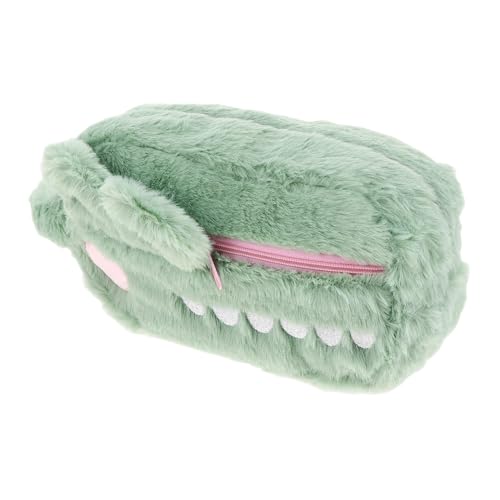 LOORGVEL Plüsch Federmäppchen Cartoon Tiere Großes Stiftmäppchen für Schüler Multifunktionale Kosmetiktasche und Reiseetui Weiches Schulanfang Mäppchen für Lehrer von LOORGVEL