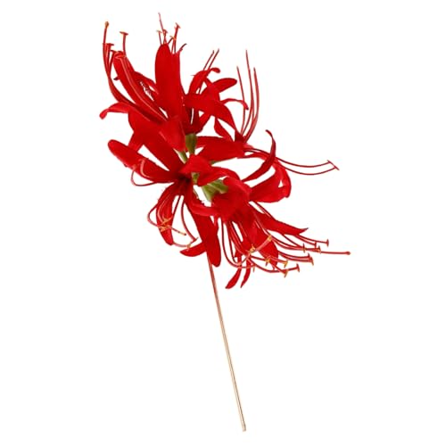 LOORGVEL Vintage Blumen Haarnadeln Für Lange Haare Handgefertigte Rotehaarschmuck Für Damen Und Mädchen Als Elegante Haaraccessoires von LOORGVEL