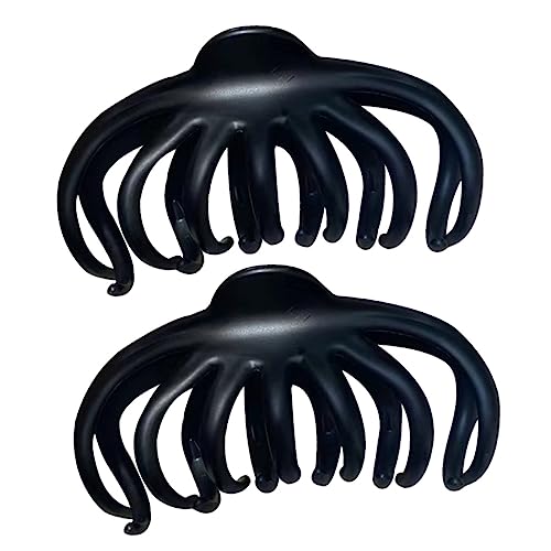 LOORGVEL Retro Haarklammer 2 Stück Große Haarspangen für Dickes Haar Rutschfeste Haarklammern Damen Haar Styling Zubehör von LOORGVEL