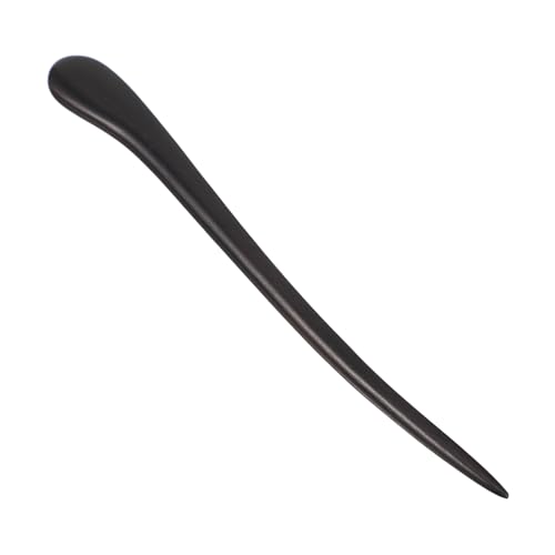 LOORGVEL Retro Haarnadel aus Schwarzem für Damen Handgefertigter Haarschmuck Antikes Design für Hochsteckfrisuren und Besondere Anlässe von LOORGVEL