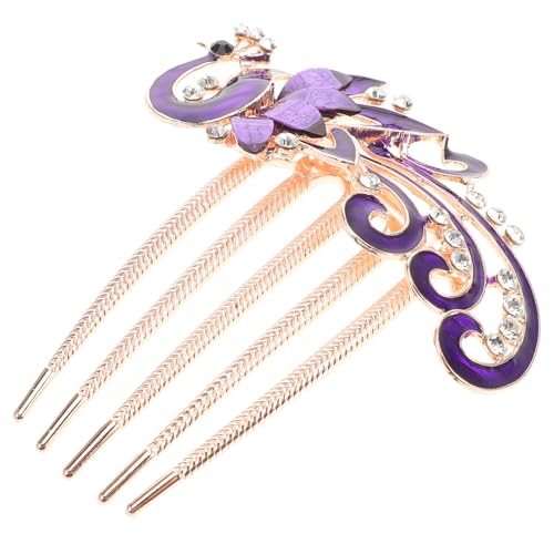 LOORGVEL Rhinestone Haarkamm für Frauen Dekorativer Brautschmuck mit Funkelnden Strasssteinen Eleganter Hochzeits haarschmuck für Brautjungfern und Romantische Anlässe von LOORGVEL