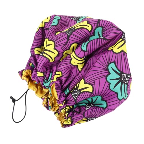 LOORGVEL Duschkappe Aus Polyester Für Damen Schlafhaarhaube Zum Einwickeln Der Haare Hautfreundlich Und Bequem Für Chemotherapie Geschenk von LOORGVEL