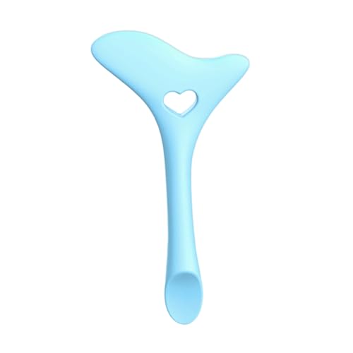 LOORGVEL Silikon Eyeliner Hilfsmittel mit Ergonomischem Griff und Fingerauflage Wiederverwendbare Make Up Schablone für Präzises Schnelles Auftragen Hautfreundlich Leicht zu Reinigen für von LOORGVEL