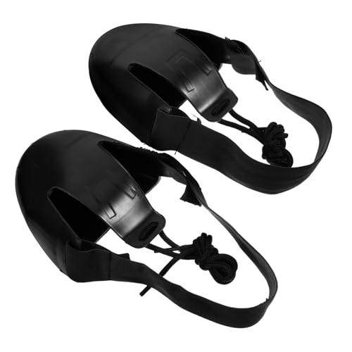 LOORGVEL Stahlkappen Überschuhe Arbeitsschutz rutschfest Verschleißfest Schutz Überzieher für Herren Damen Baustelle Werkstatt Sicherheitsüberzieher Schuhgröße von LOORGVEL