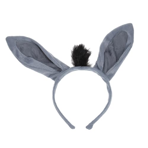 LOORGVEL Tierohren Stirnband für Damen Lustiges Stirnband Kopfschmuck für Parties Haar Accessoire für Karneval und Feiern von LOORGVEL