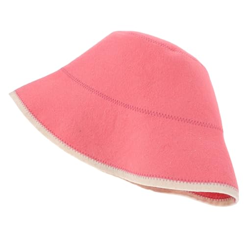 LOORGVEL Filzhut Für Sauna Und Dampfbad Wasserabsorbierendes Hut Für Damen Und Herren Aus Natürlichem Filzmaterial Schützt Das Haar Vor Dampf Bequem Und Vielseitig Einsetzbar von LOORGVEL