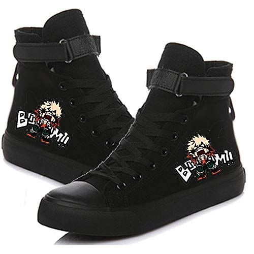 LOPERT My Hero Academia Boku No Hero Academia Katsuki Bakugo Cosplay Schuhe Unisex Erwachsene Sneakers von LOPERT