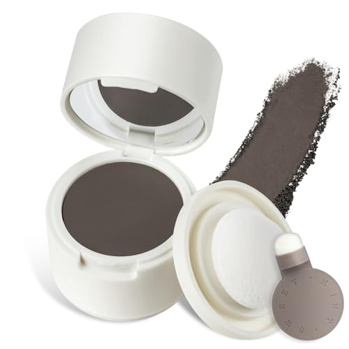 Ansatzpuder - Haaransatz Ausbessern & Haarausfall Abdecken, Haaransatz Puder, Langanhaltend Haaransatz Puder für Frauen und Männer, Haarfasern/Haartopper Alternative (Braun) von LOPHE