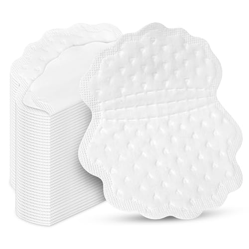 LOPHE Achselpads, 80 Stück Achsel Schweiß Pads, Selbstklebend Achselpads, Einweg Achsel-Anti-Schweiß-Pads für Damen und Herren, Absorbing vor Schweißflecken (Weiß) von LOPHE