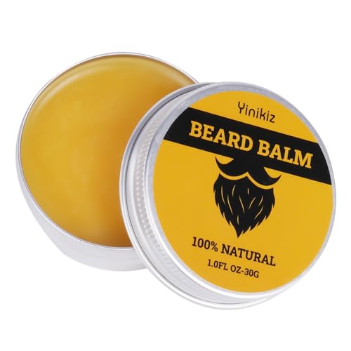 LOPHE Bartwachs Männer, 30g Natürliches Bart Balsam mit Phytosterolen, Bienenwachs und Kameliensamenöl -Kann Bärte Pflegen nd Weich Machen und Beard Balm An Männer Verschenken von LOPHE