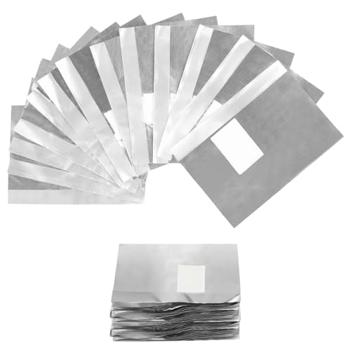 LOPHE Nail Polish Remover Wraps Pads, 100 Stück Aluminiumfolie Nagellack Remover Pads Einfachen Entfernen von Gel, Nagellack Remover Wraps für UV-Lack oder Nagellack von LOPHE