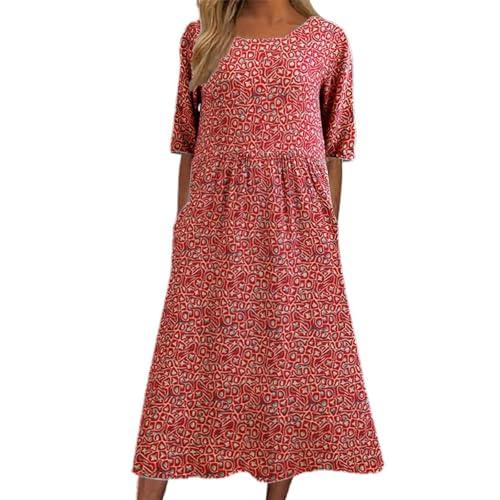 Oversize Leinenkleid Lässiges Minimalistisches Lose O-Neck Langarm Maxikleid French Style Beiläufiges Freizeit Bequem Tunika Einfarbiges Kleid Oversize Leinenkleid Lässiges Minimalistisches Lose O-Neck Langarm Maxikleid French Style Beiläufiges Freizeit Bequem Tunika Einfarbiges Kleid von LOPILY