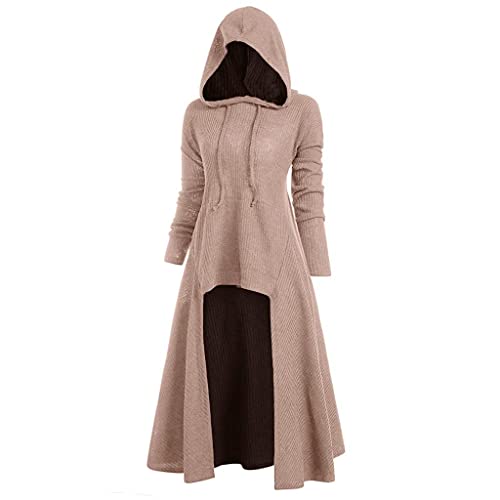 Umhang Kleid mit Kapuze Vintage Wasserfall Samtumhang Cape Vampir Kostüm Damen Cosplay Viktorianischen Umhang Prop für Karneval Masquerade Mittelalter Bekleidung Kanerval Faschingskostüme Damen von LOPILY